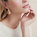 Gas Bijoux Gouden Oorbellen Sequin Diva