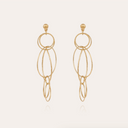 Gas Bijoux Gouden Oorbellen Torsade Multi Small