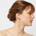 Gas Bijoux Gouden Oorbellen Torsade Multi Small