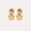 Gas Bijoux Gouden Oorbellen Wave Small