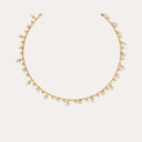 Gas Bijoux Gouden Parel Ketting Tangerine