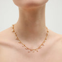 Gas Bijoux Gouden Parel Ketting Tangerine