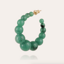 Gas Bijoux Groene Oorbellen Andy Small Green
