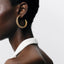 Gas Bijoux Izilda strass hoop earrings

