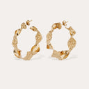 Gas Bijoux Mira Torsade Medium Hoops