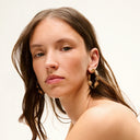 Gas Bijoux Mira Torsade Medium Hoops