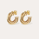 Gas Bijoux Oorbellen Atik Hoop Medium