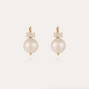 Gas Bijoux Parel Oorbellen Decalcia Crystal