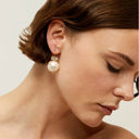 Gas Bijoux Parel Oorbellen Decalcia Crystal