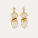 Gas Bijoux Parelmoer Oorbellen Sirena White Mother of Pearl