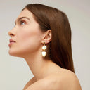 Gas Bijoux Parelmoer Oorbellen Sirena White Mother of Pearl