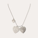 Gas Bijoux Zilveren Ketting Love Silver
