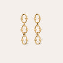 Gas Bijoux gouden Oorbellen Rivage Mini