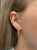 Gisser Jewels Large Rope Hoop Oorbellen