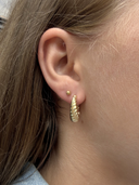 Gisser Jewels Maxi Rope Hoop Oorbellen