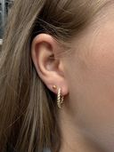 Gisser Jewels Medium Rope Hoop Oorbellen