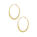 Gouden Stainless Steel Oorbellen Happy Hoops