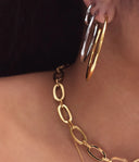 ZAG Bijoux Stainless Steel Gouden Oorbellen Favélita