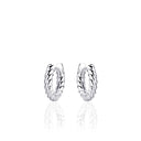 Gisser Jewels Small Rope Hoop Oorbellen