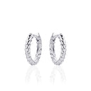 Gisser Jewels Medium Rope Hoop Oorbellen