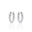 Gisser Jewels Medium Rope Hoop Oorbellen