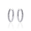 Gisser Jewels Large Rope Hoop Oorbellen