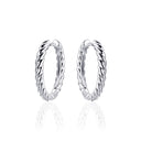 Gisser Jewels Large Rope Hoop Oorbellen