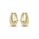 Gisser Jewels Maxi Rope Hoop Oorbellen