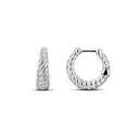 Gisser Jewels Maxi Rope Hoop Oorbellen