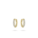 Gisser Jewels Gouden Sparkling Mini Hoop Oorbellen