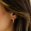 Gisser Jewels Sparkling Large Hoop Oorbellen