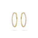 Gisser Jewels Sparkling Statement Hoop Oorbellen