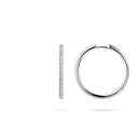 Gisser Jewels Sparkling Statement Hoop Oorbellen