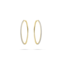 Gisser Jewels Sparkling Oversized Statement Hoop Oorbellen