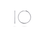 Gisser Jewels Sparkling Oversized Statement Hoop Oorbellen