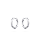 Gisser Jewels Tube Medium Hoop Oorbellen