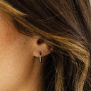 Gisser Jewels Tube Medium Hoop Oorbellen