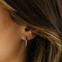 Gisser Jewels Tube Large Hoop Oorbellen