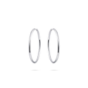 Gisser Jewels Tube Oversized Hoop Oorbellen