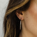 Gisser Jewels Tube Oversized Hoop Oorbellen