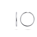 Gisser Jewels Bold Tube Oversized Hoop Oorbellen