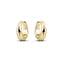 Gisser Jewels Polished Hoop Oorbellen