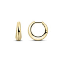 Gisser Jewels Polished Hoop Oorbellen