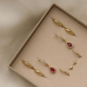 Karma Oorbellen Hinged Hoops JOYA Twist 12MM