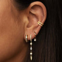 Karma Oorbellen Hinged Hoops Plain ELLINOR model