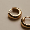 Karma Oorbellen Hinged Hoops Plain TINA