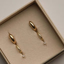 Karma Oorbellen Hinged Hoops Plain TINA