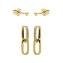 Karma Oorbellen Set Devine Feminine goud