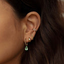 Karma Oorbellen Symbols Mini Teardrop model goud