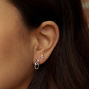 Karma Oorbellen Symbols XL Odile model zilver